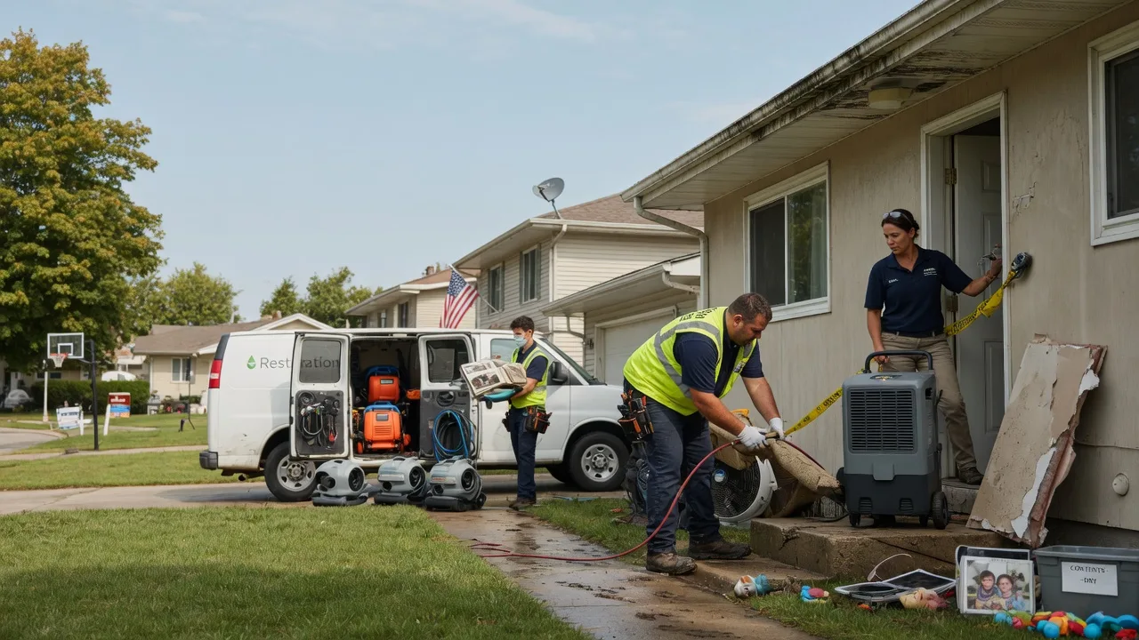 Water Damage Restoration in Hoisington, KS near me